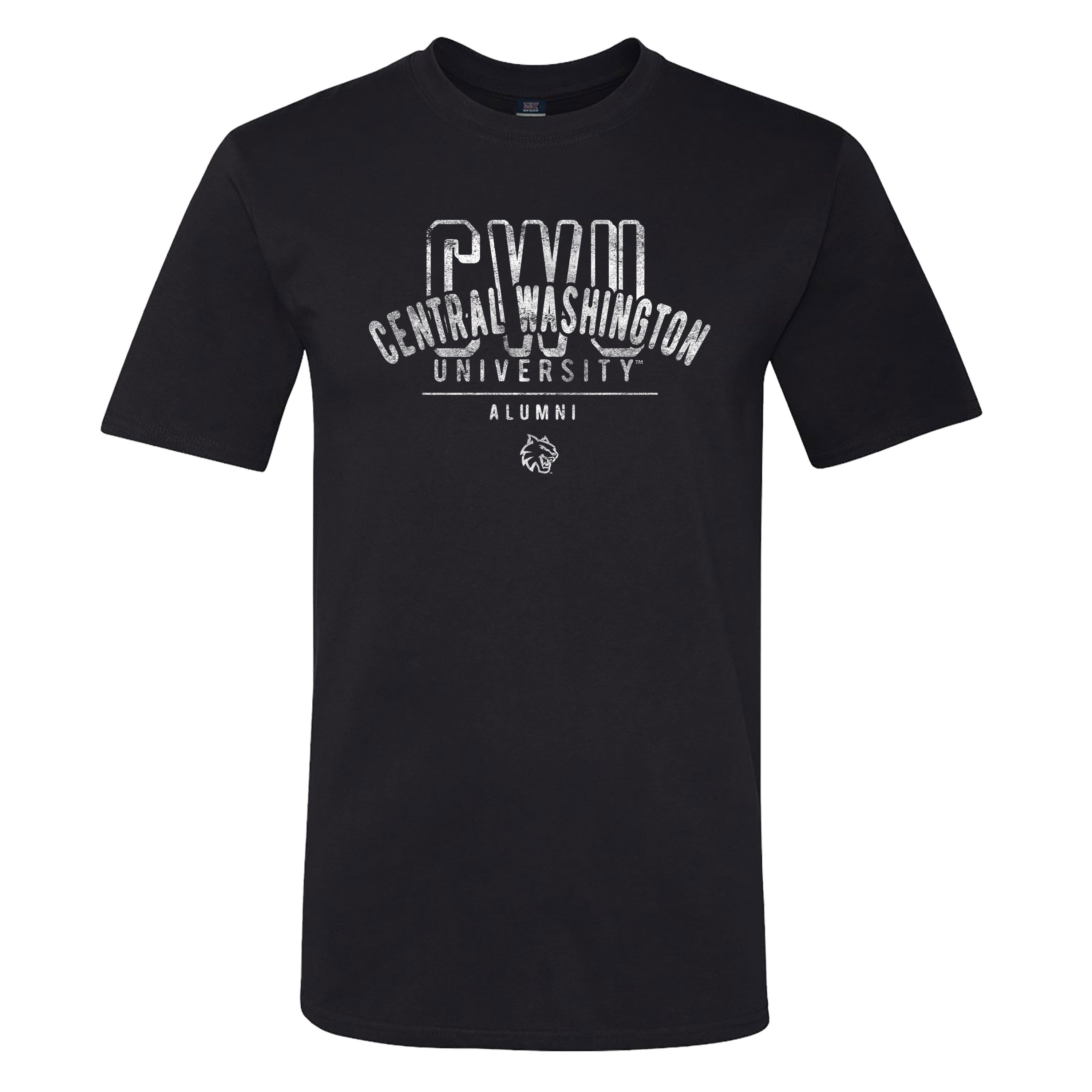 CWU Vintage Print Alumni Tee JB-37792_BLACK_fb2484bf-9653-4953-b86a-285369e85b96