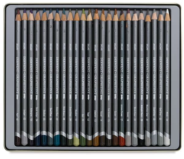 Derwent Graphitint Pencil Set - Set Of 24 - Art Kit Arts & Crafts JB-38050_1