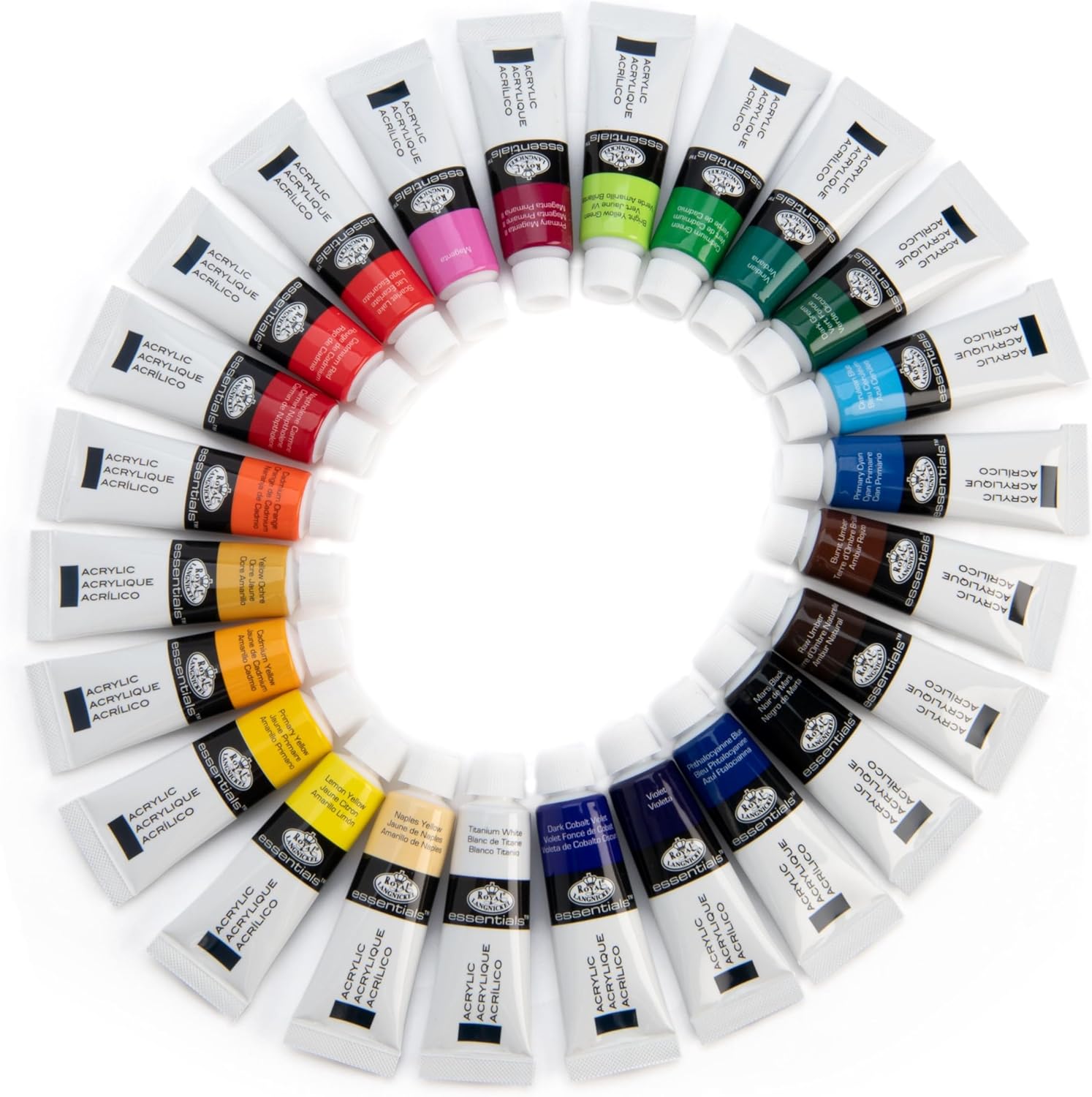 Art Kit Acr 24 Piece Acrylic Set Arts & Crafts JB-38061_2