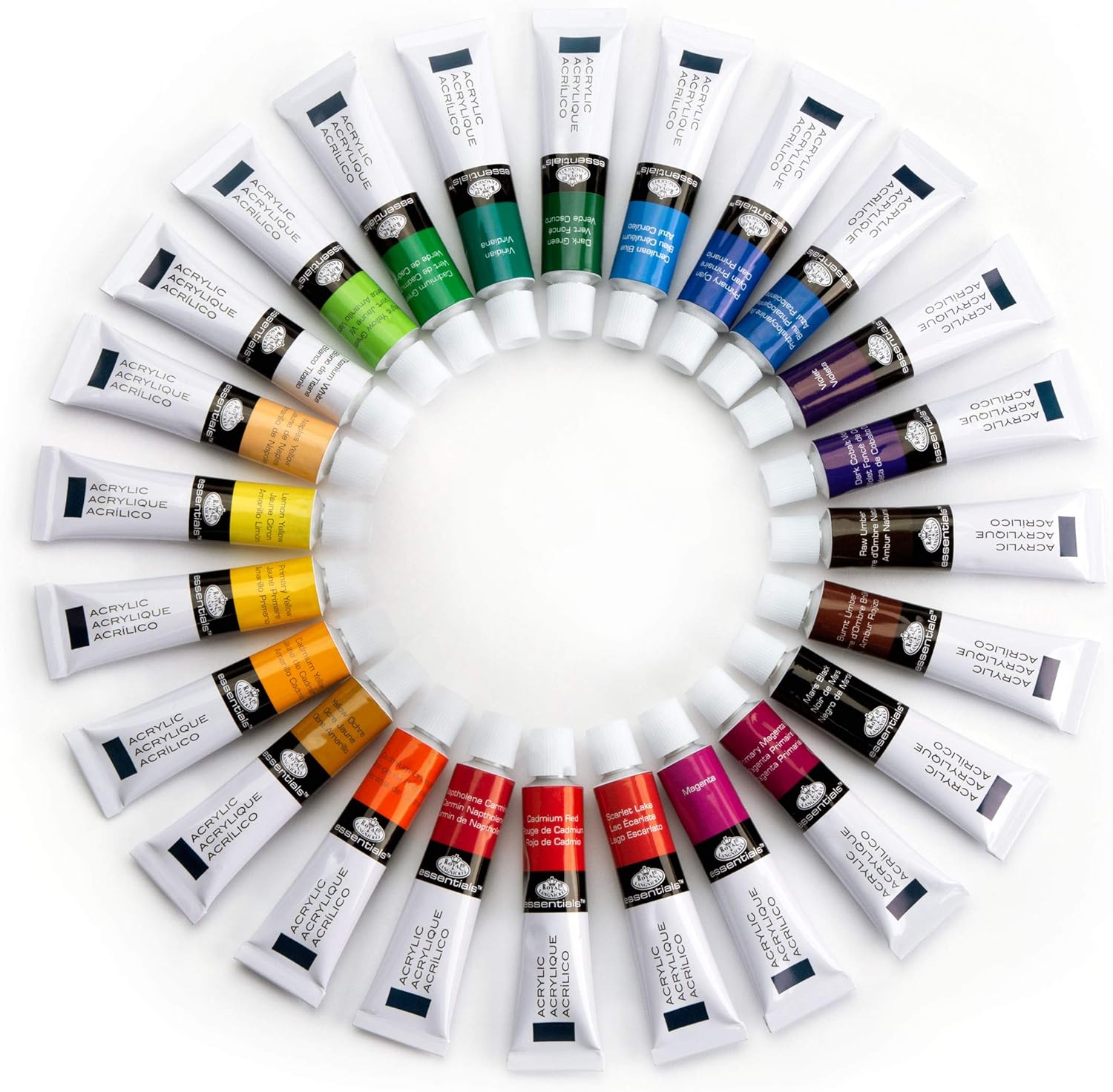 Art Kit Acr 24 Piece Acrylic Set Arts & Crafts JB-38061_3