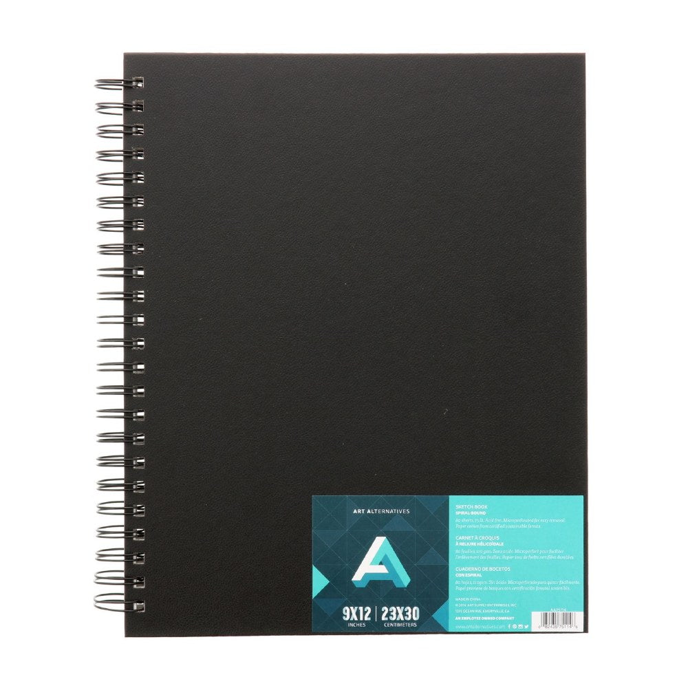 Sketch 9X12 Spiral Sketch Book Arts & Crafts JB-38070