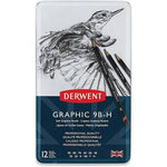 Derwent Pencil 12 Graphite Sketch Set 9B-H Arts & Crafts JB-38075_f8e189b3-5bc8-4c11-a674-49cf58e6c168