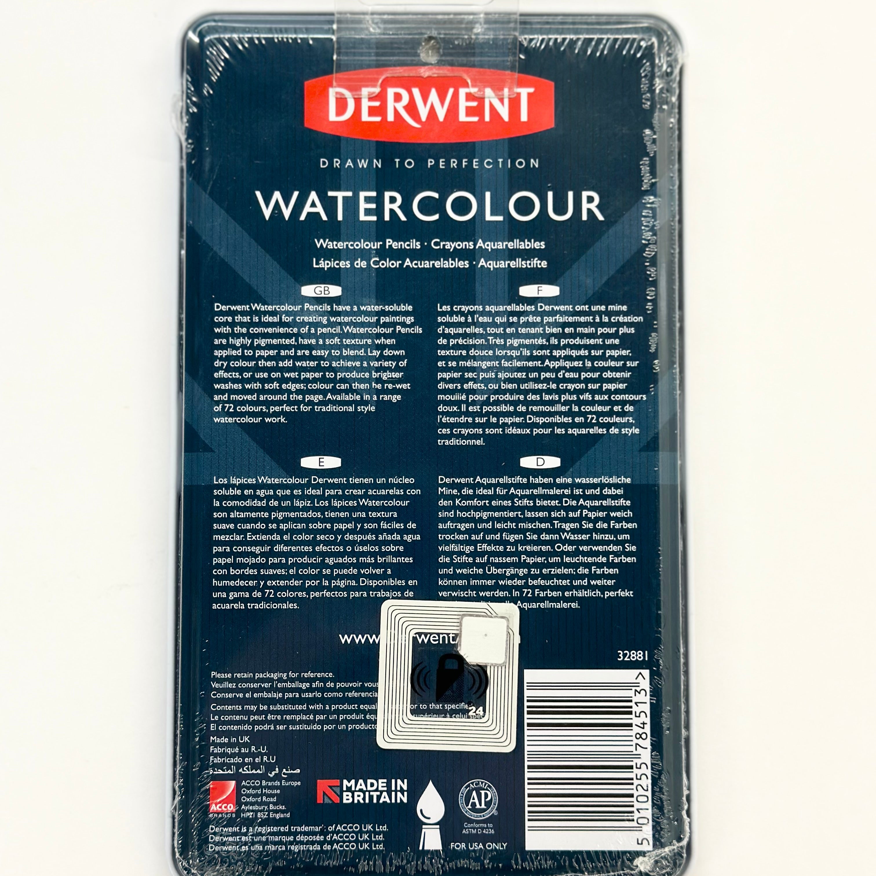 Derwent Watercolour Pencil Set - 12 Ct Arts & Crafts JB-38076_1