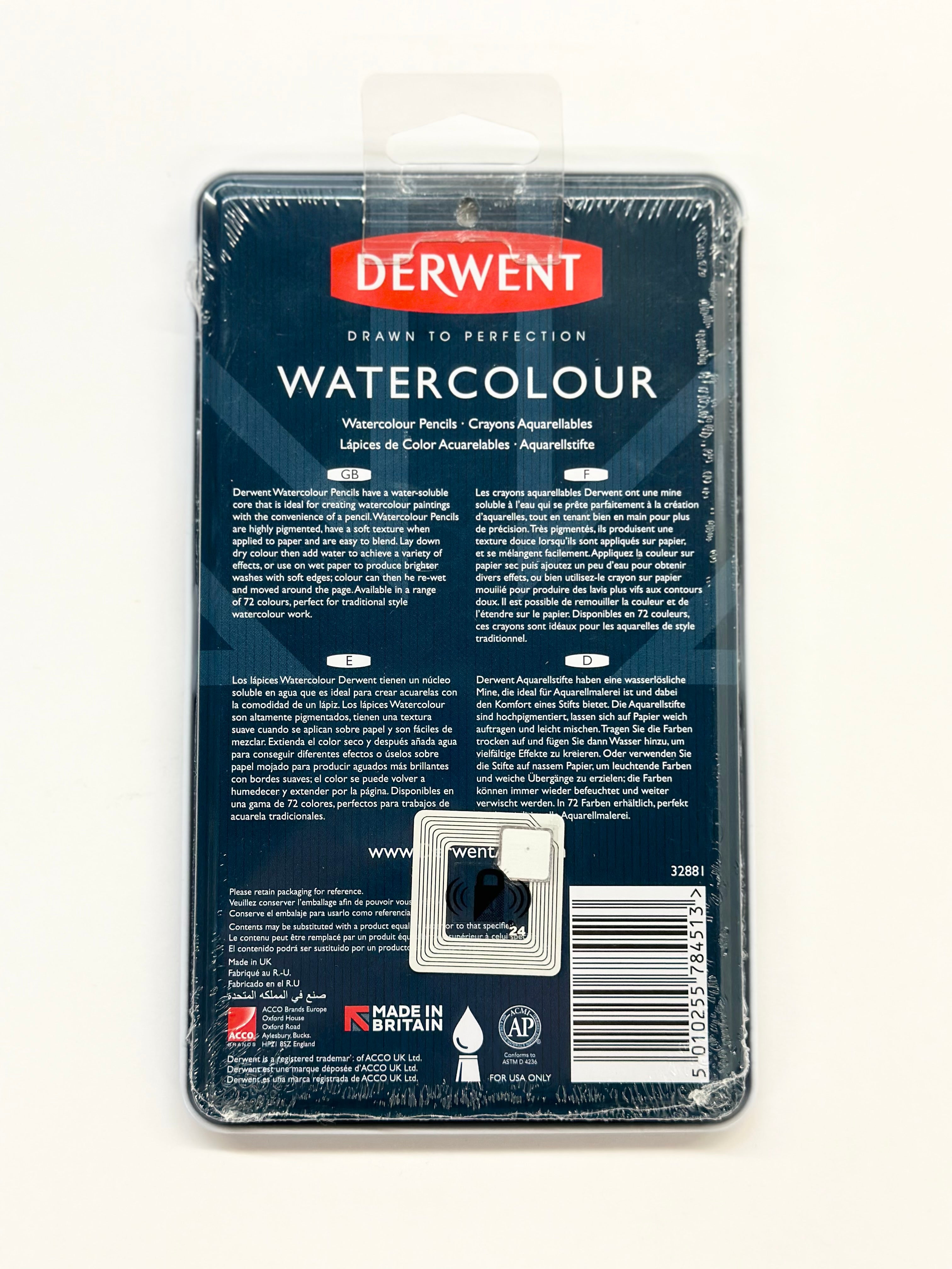 Derwent Watercolour Pencil Set - 12 Ct Arts & Crafts JB-38076_1