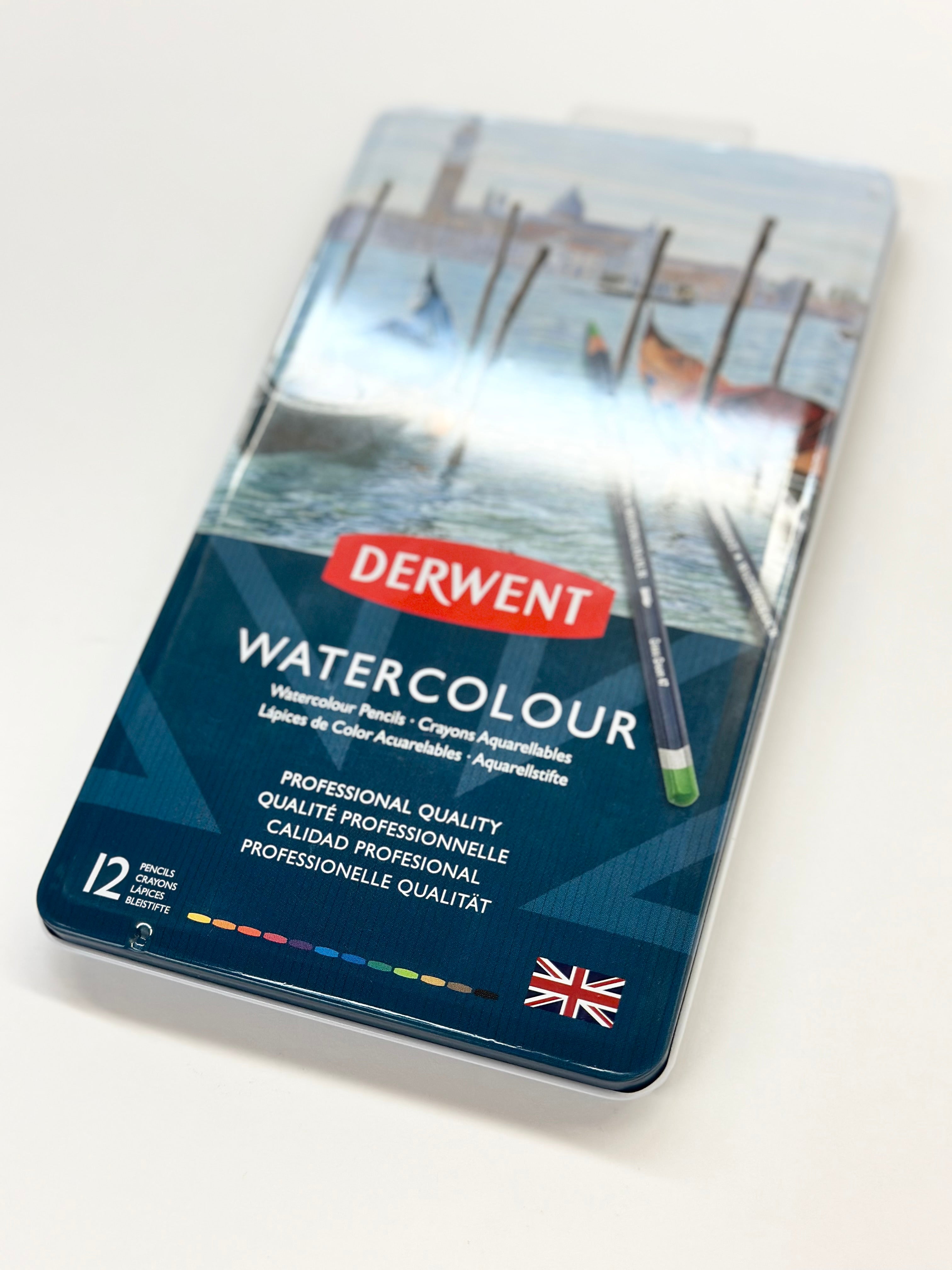 Derwent Watercolour Pencil Set - 12 Ct Arts & Crafts JB-38076_2