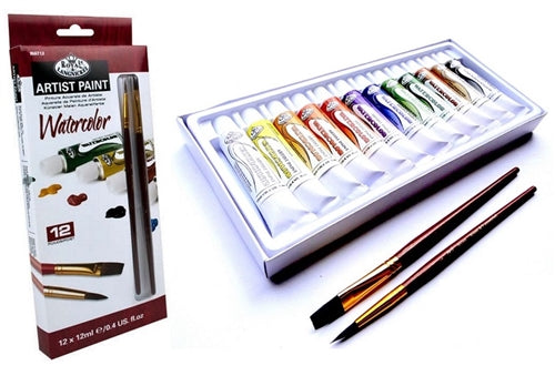 Essentials Watercolor Paints 12Ml 12/Pkg-Assorted Colors Arts & Crafts JB-38078_2