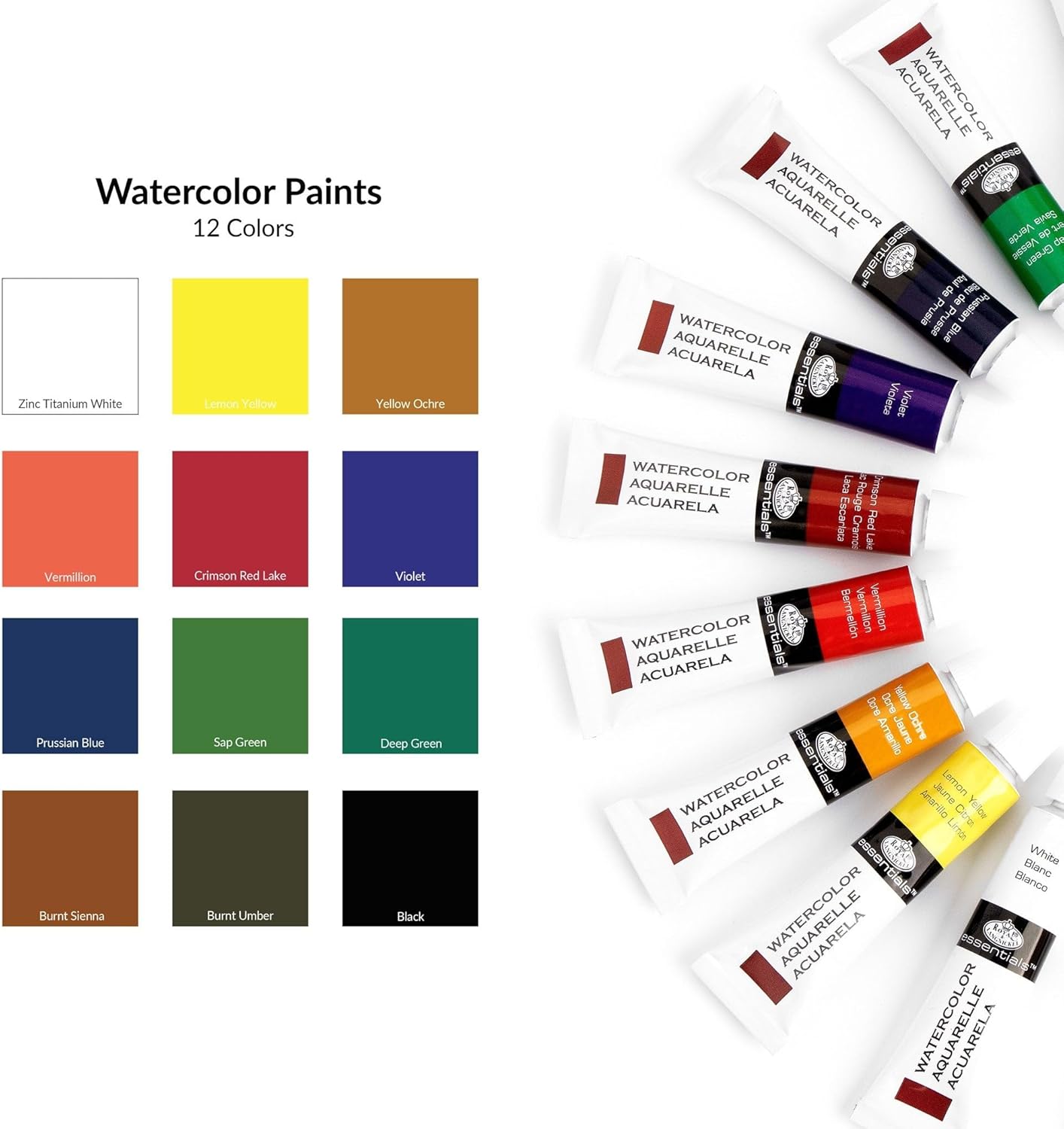 Essentials Watercolor Paint Set JB-38085_4