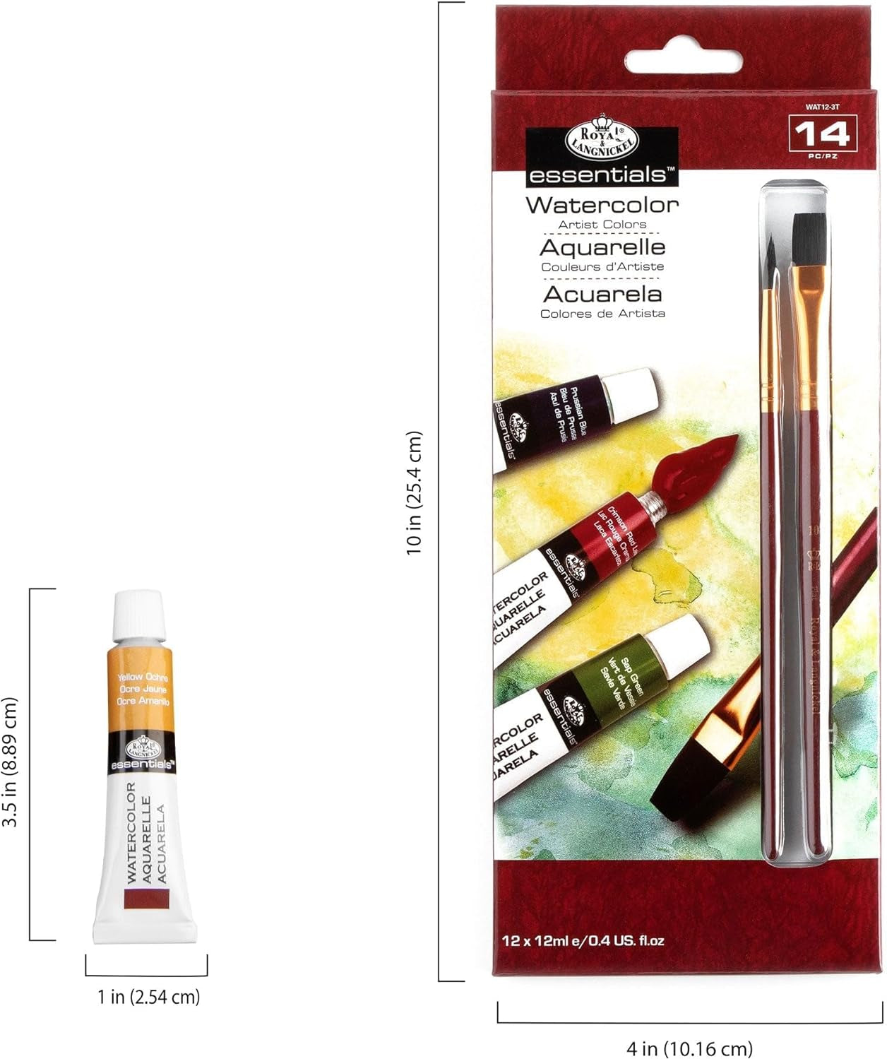 Essentials Watercolor Paint Set JB-38085_5
