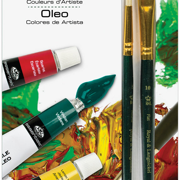 Royal & Langnickel Essentials Oil Paints 12Ml-12/Pkg Arts & Crafts JB-38087_e4b46ed5-8118-4830-b401-a14454df80ea