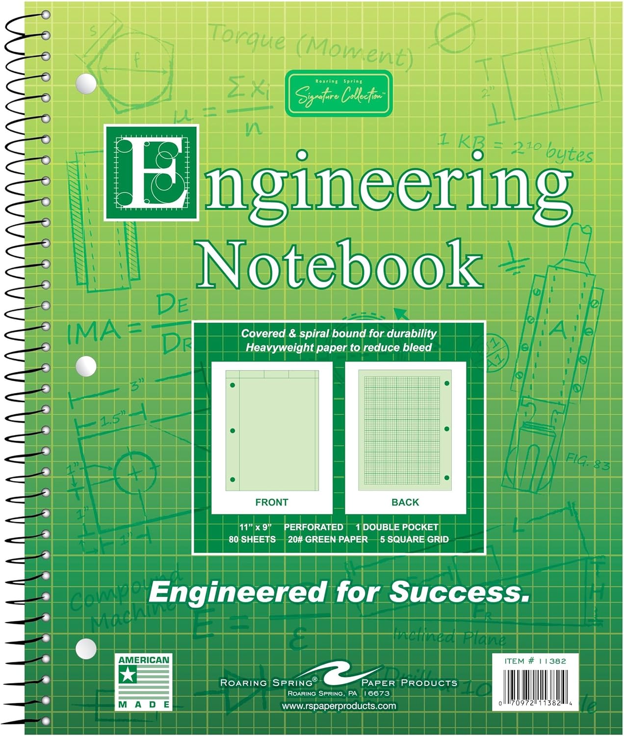 Engineering Spiral Green JB-38267