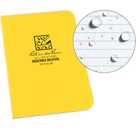 Rr 374-M Notebook Rite In The Rain All Weather Waterproof JB-38325_786da7e9-ed60-42f1-bab9-29705d20bf5e
