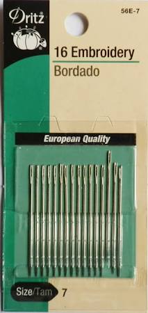 EMBROIDERY NEEDLES #7 Jerrol's Supplies