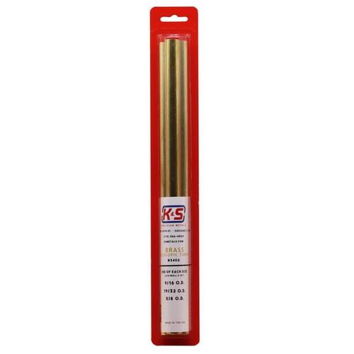 ASSORT BRASS TUBES ROUND #3402 Jerrol's Supplies