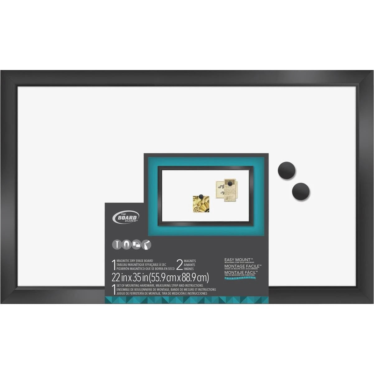 22"X35" Magnetic White Board JB-38490