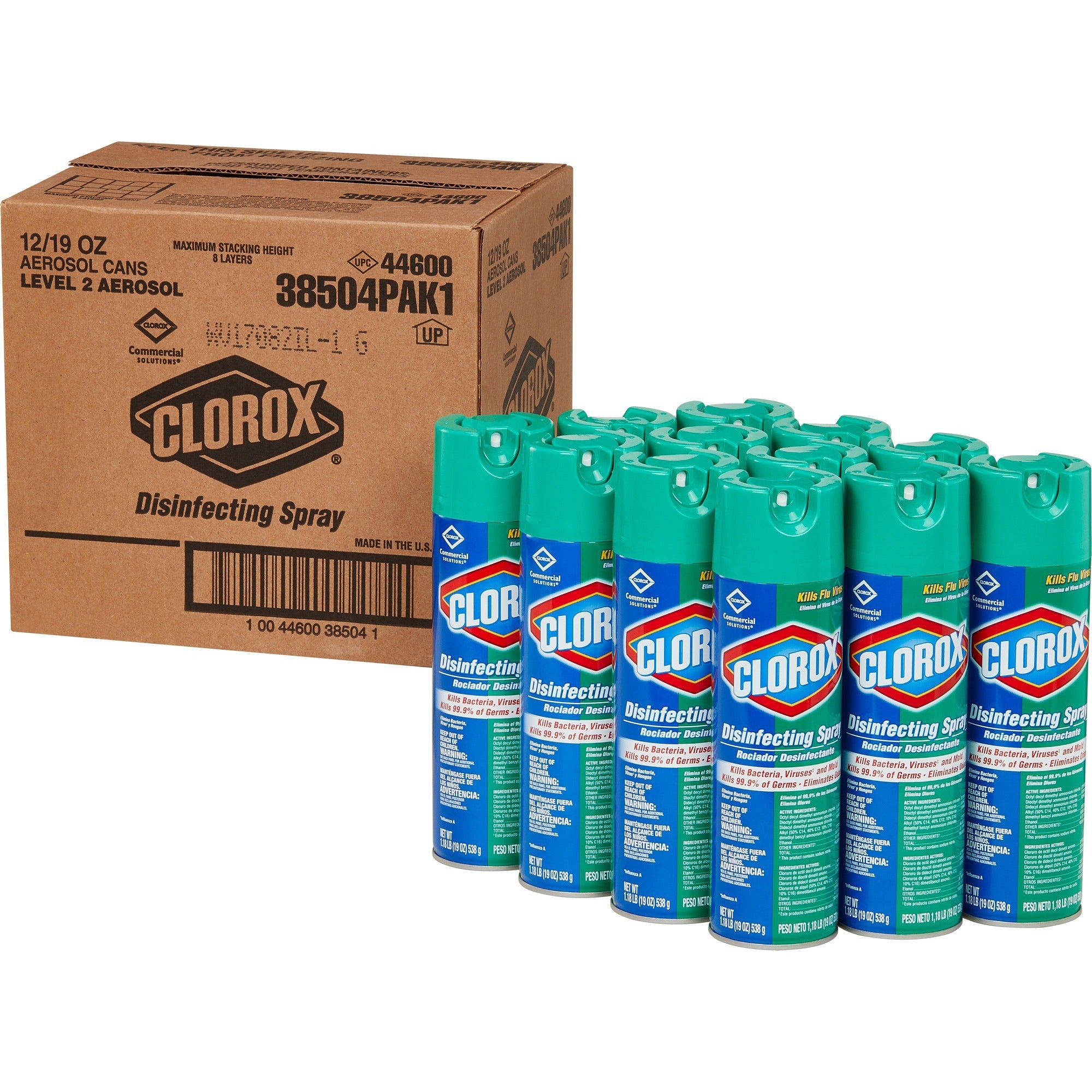 CLOROX DISINFECTING SPRAY 19OZ AEROSOL SPRAY JB-38609_0a566184-874c-4481-82de-27c904beb4dc