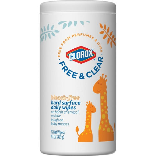 CLOROX FREE & CLEAR WIPES 75/PK - LIMIT 1 PER CUSTOMER PLEASE JB-38654_f8711901-2f54-4c6e-ab01-178869f6b934