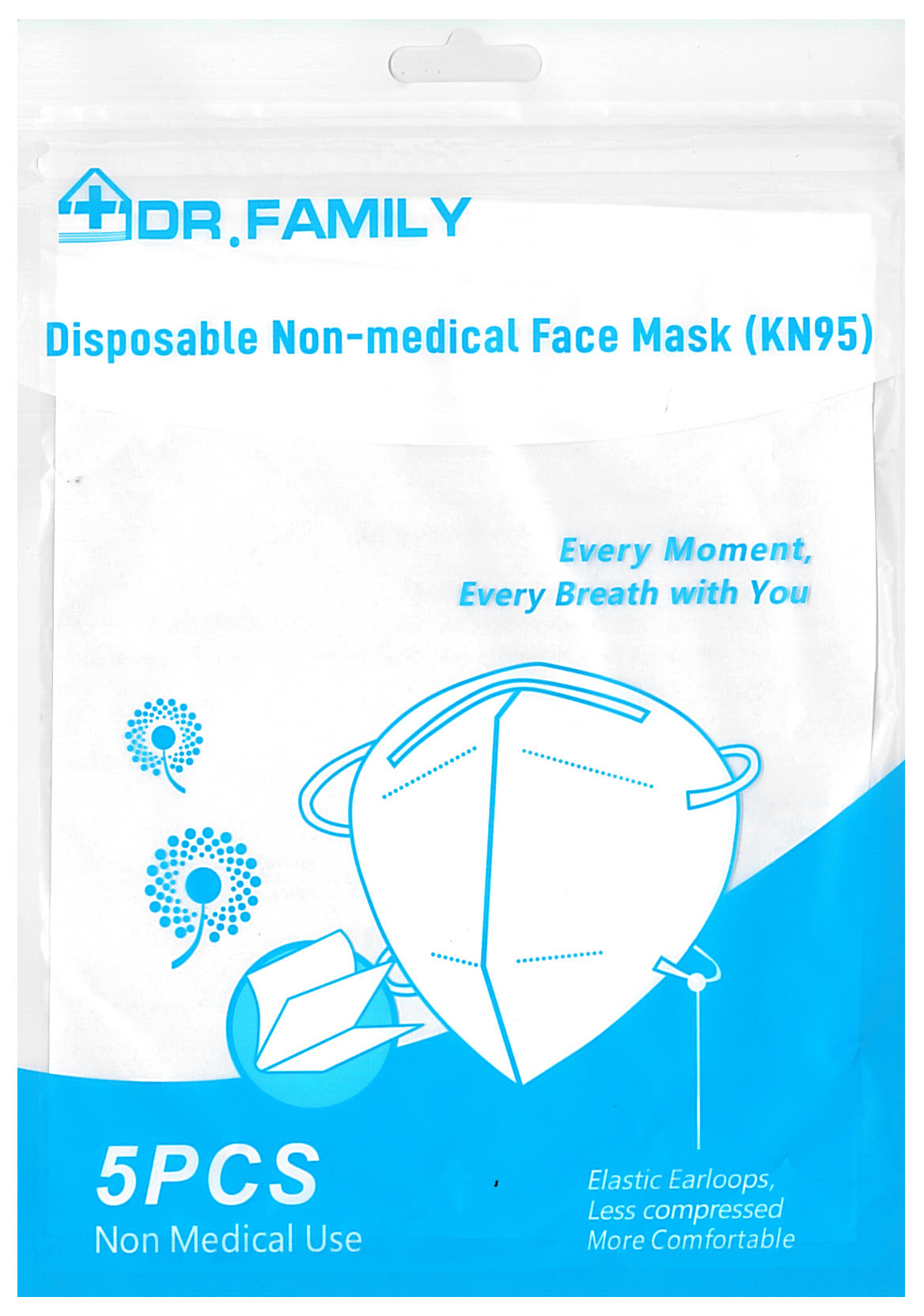 MASK KN95 5 PER PK ELASTIC EAR LOOPS FACE MASK JB-38717_6caa73bb-9525-4177-bb6d-c7f740b9db54
