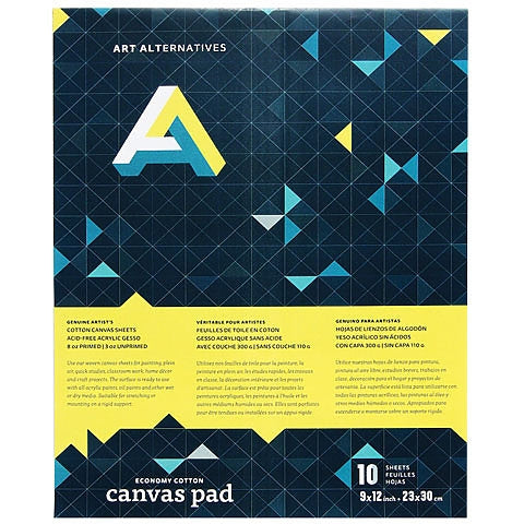Canvas Pad 9X12 Arts & Crafts JB-38729_066f49ee-7411-4fae-8bb5-4090f61ae333