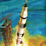 AMT Saturn V Rocket 1:200 Scale Model Kit JB-38823