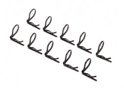 Trx-3935A Traxxas Body Clip (Mounting Clip), Angled, 90-Degrees (Black) (10) JB-38884