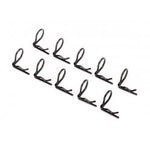 Trx-3935A Traxxas Body Clip (Mounting Clip), Angled, 90-Degrees (Black) (10) JB-38884