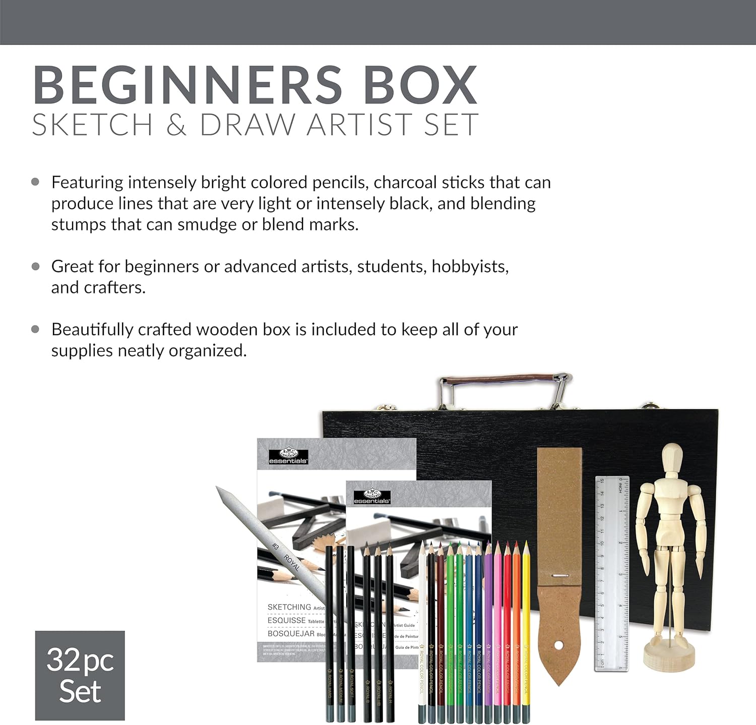 Sketch & Draw Art Kit JB-39161_2