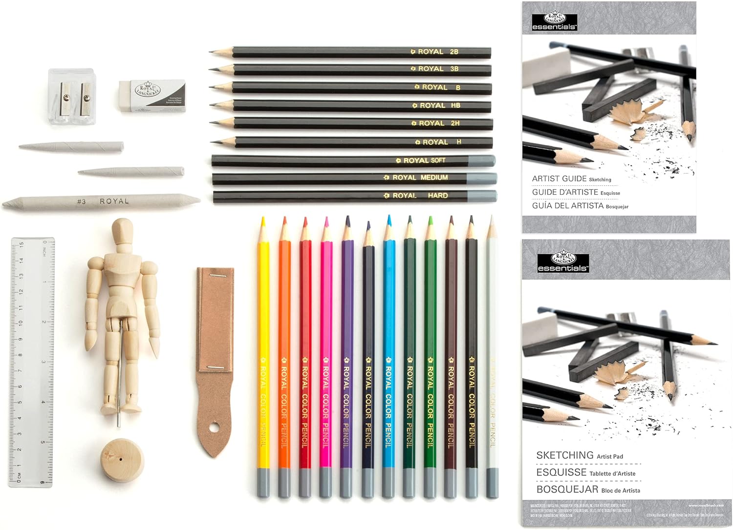 Sketch & Draw Art Kit JB-39161_5