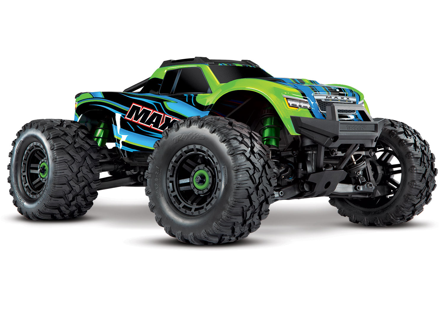 Maxx - 1/10 - 4Wd - Brushless - Green - Traxxas 89076-4-Grn JB-39173_e2a795aa-52fc-432f-aa92-71a780079d82