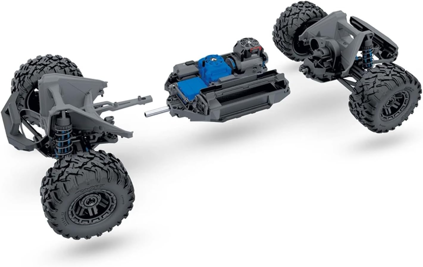 X-Maxx 1/10 4Wd Monster Truck - Blue - 60+ Mph - Brushless (89086-4-Rnr) JB-39174_5