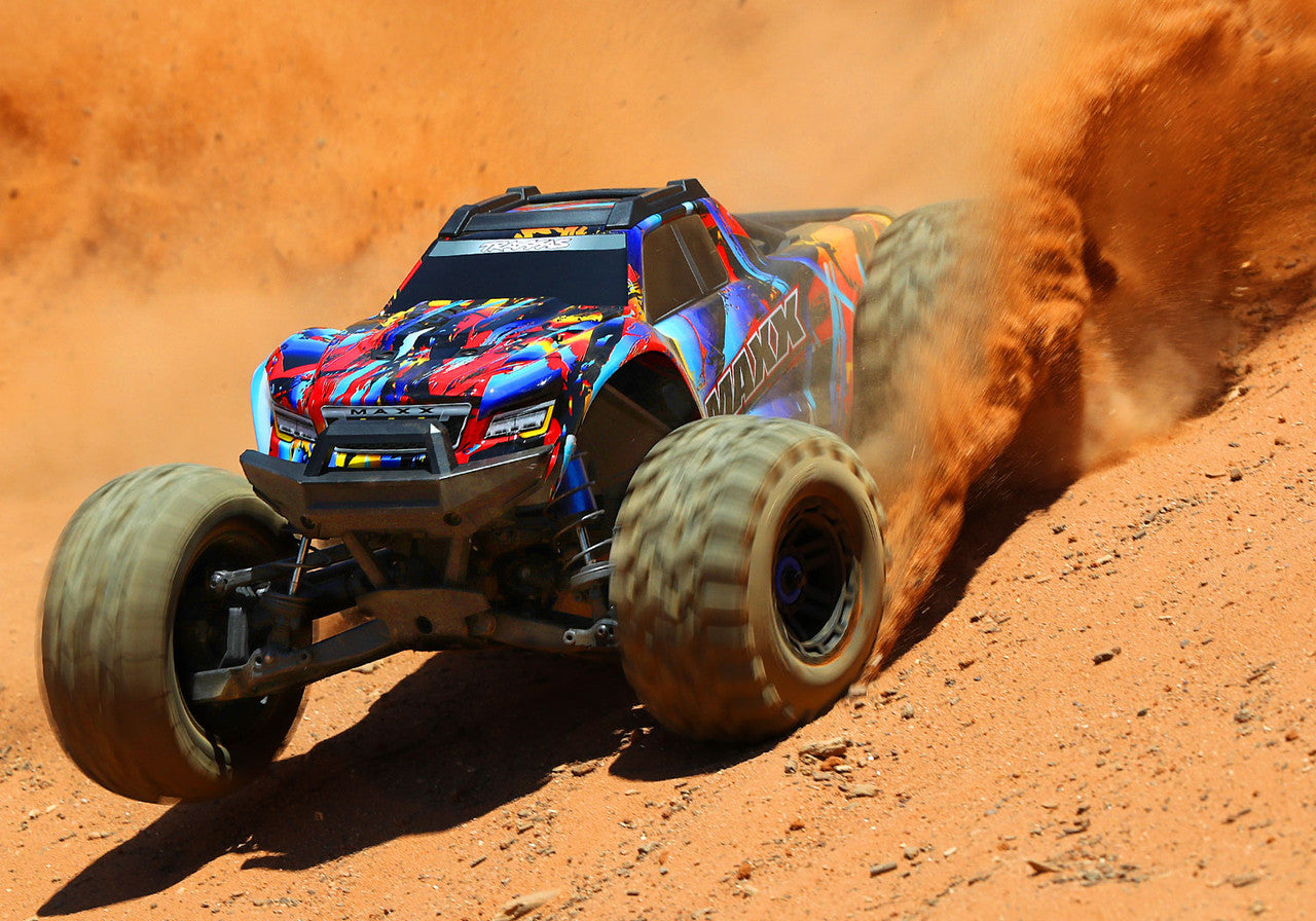 X-Maxx 1/10 4Wd Monster Truck - Blue - 60+ Mph - Brushless (89086-4-Rnr) JB-39174_9