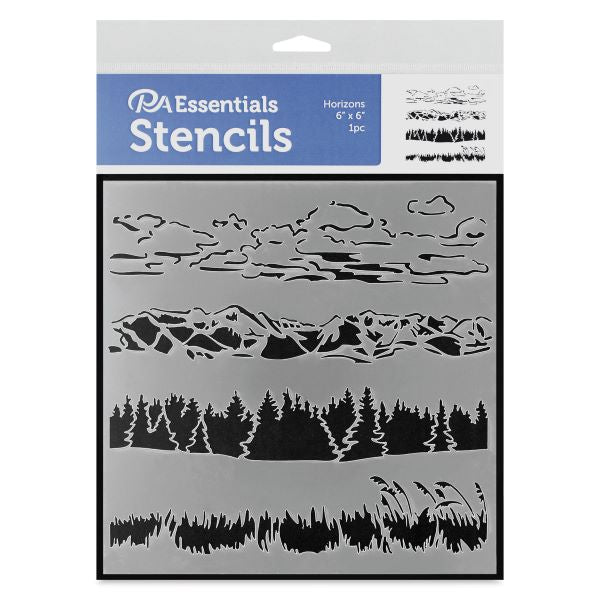 Horizons 6X6 Stencil JB-39460