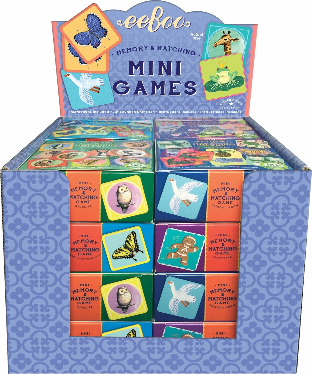 Mini Memory & Matching Game JB-39612