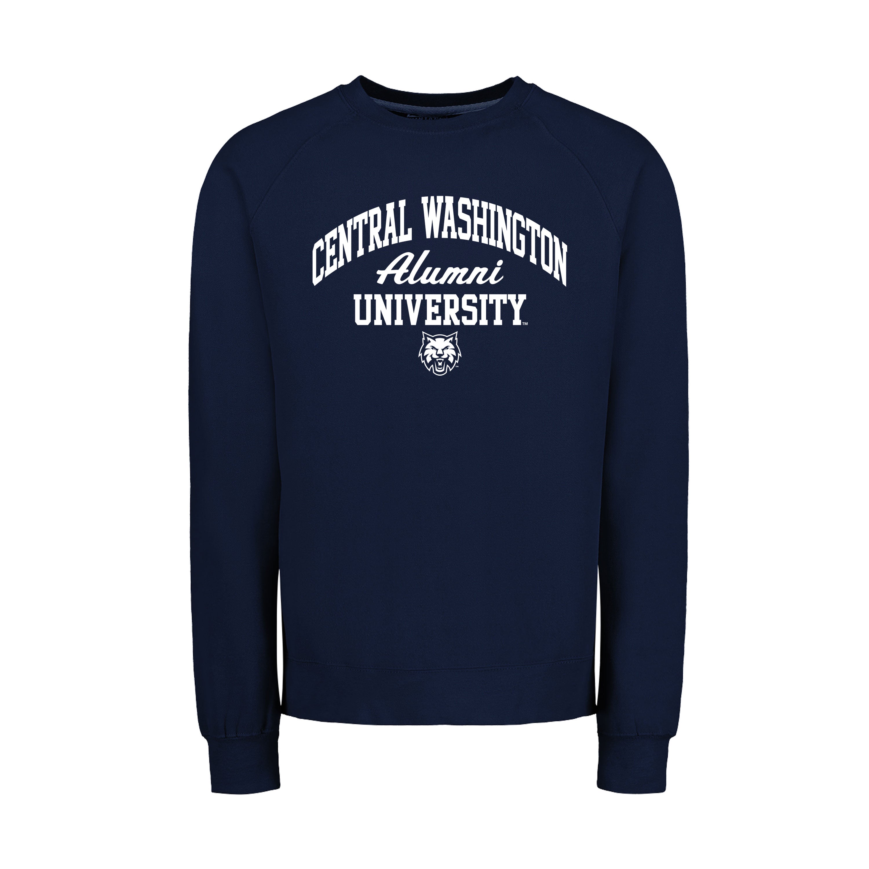 CWU Alumni Crewneck Sweatshirt Longsleeve Sweatshirt JB-39673_Blue
