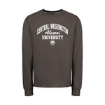 CWU Alumni Crewneck Sweatshirt Longsleeve Sweatshirt JB-39673_Granite