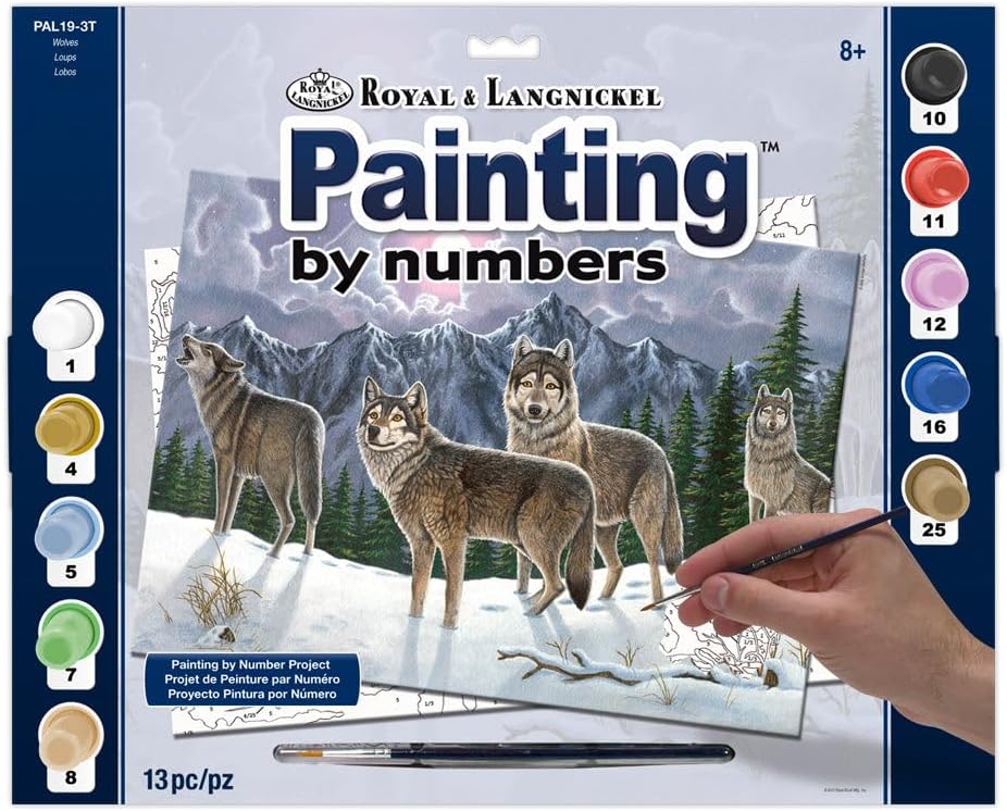 Paint By Number - Wolves JB-39822_bde0ee35-5c9f-401e-b586-1e564b5834dd