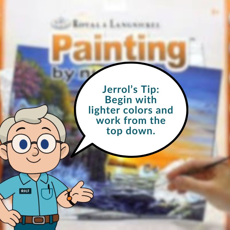 Paint By Number - Waterside Lighthouse JB-39823_1