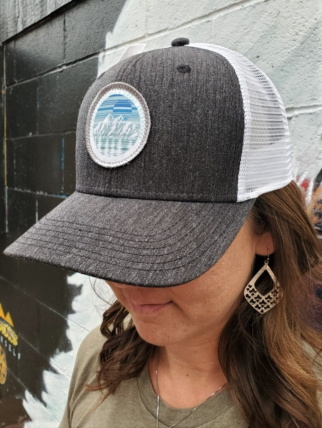 Snapback Trucker Hat Mountain Adventure JB-39855