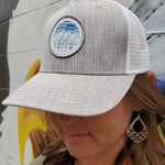 Snapback Trucker Hat Mountain Adventure JB-39855_MEL-GREY