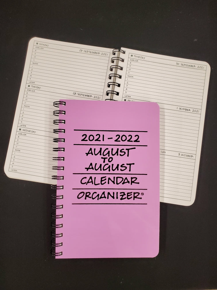 2021-2022 AUGUST TO AUGUST LILAC PLANNER CALENDAR JB-39873