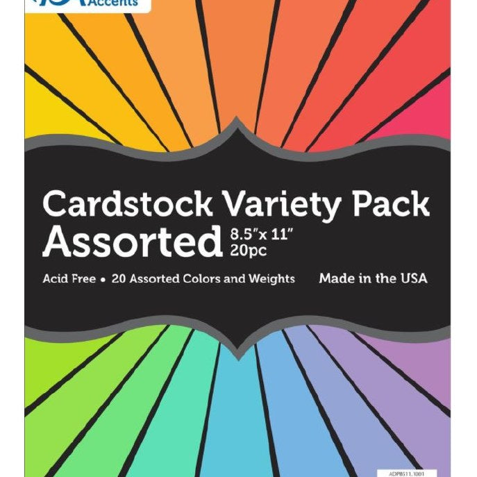 Assorted Variety Cardstock JB-39955