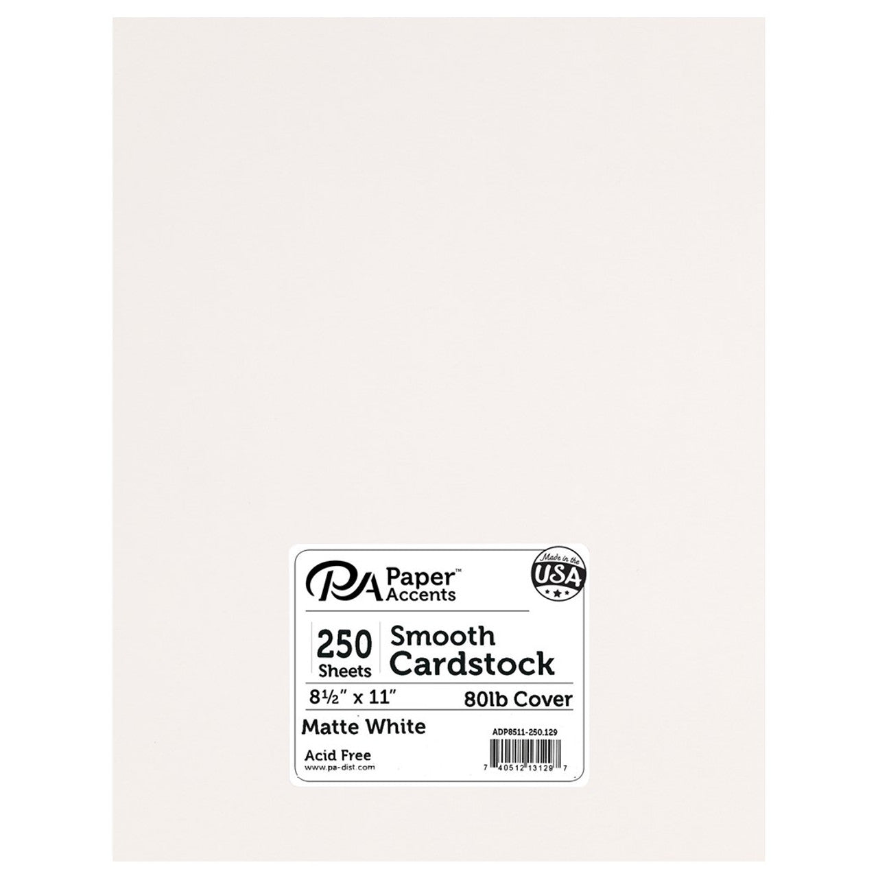 8.5X11 80# MATTE WHITE Jerrol's Supplies