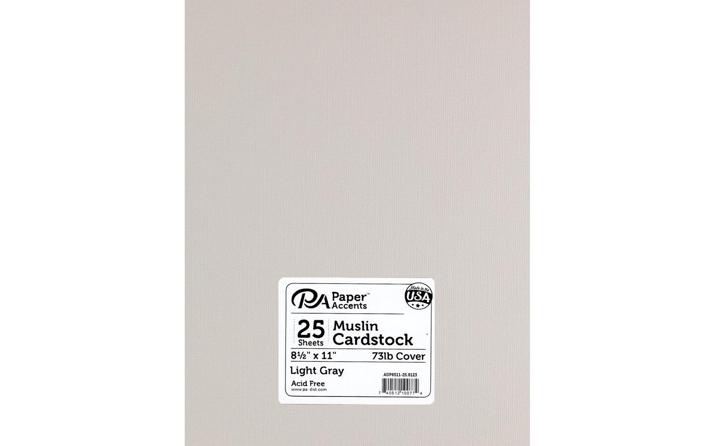 LIGHT GRAY CARDSTOCK JB-39958