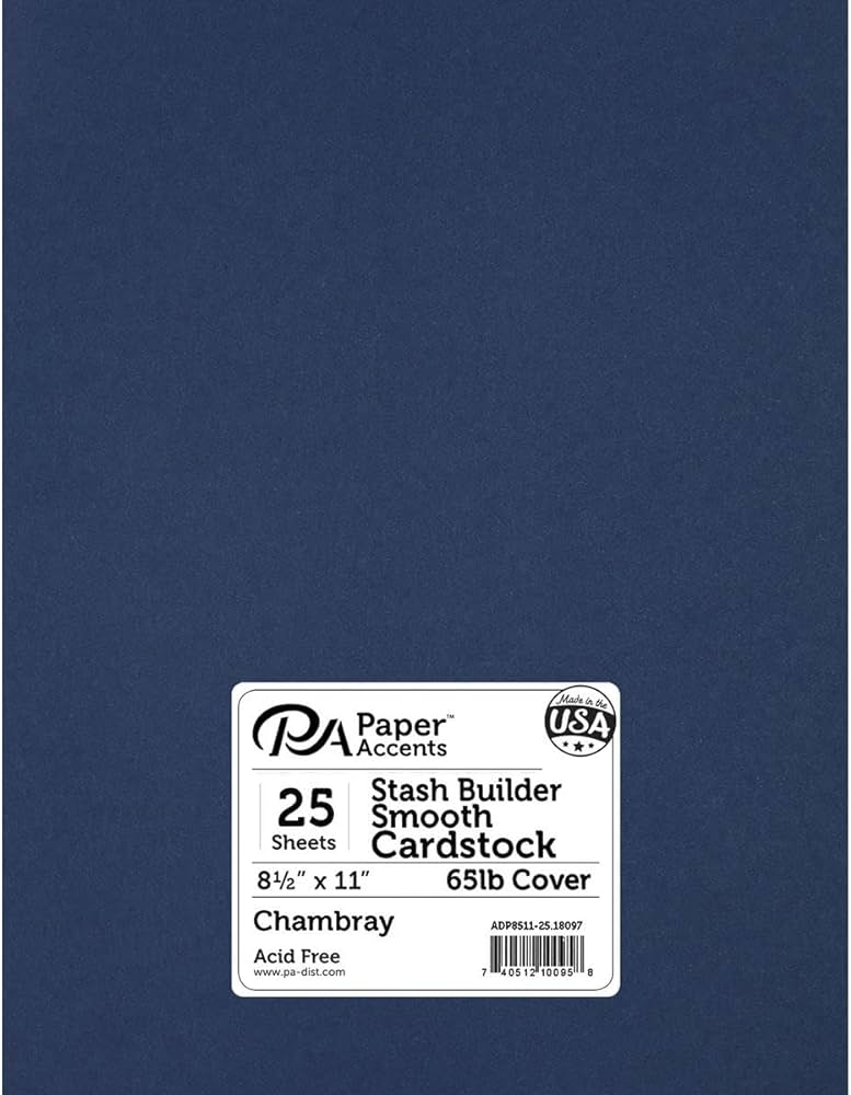 CHAMBRAY CARDSTOCK JB-39965