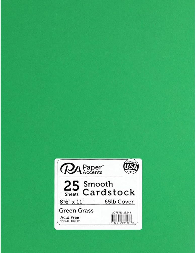 GREEN GRASS CARDSTOCK JB-39973