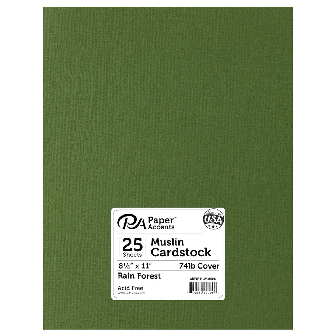 RAIN FOREST MUSLIN CARDSTOCK JB-39974