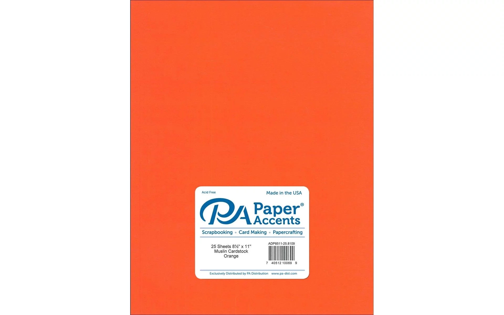 ORANGE CARDSTOCK JB-39979
