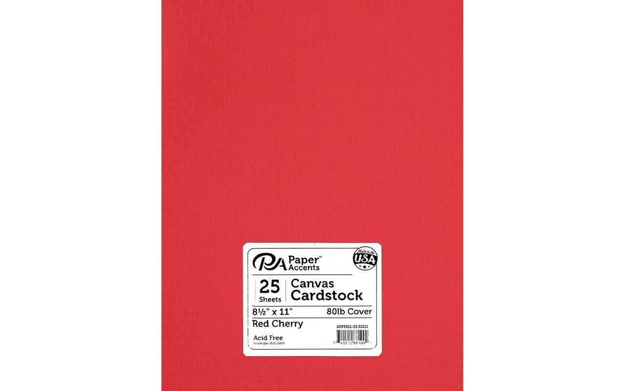 RED CHERRY CARDSTOCK JB-39983