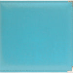 Scrapbook Album - 12X12 Leather D-Ring (Aqua) JB-40002_1