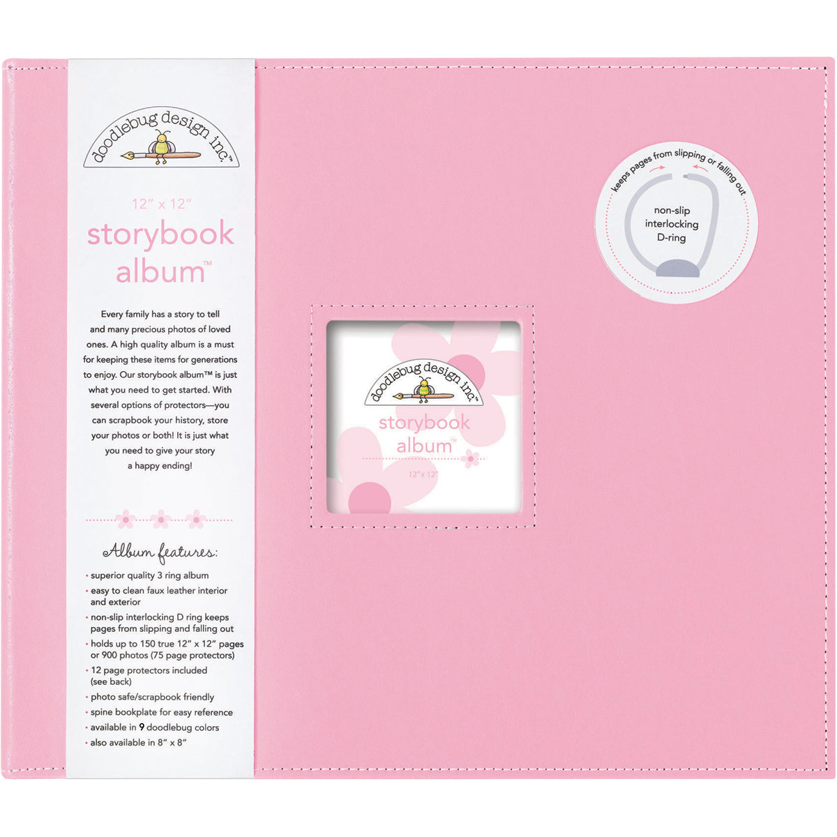 Scrapbook Album - 12X12 (Cupcake Pink) JB-40014