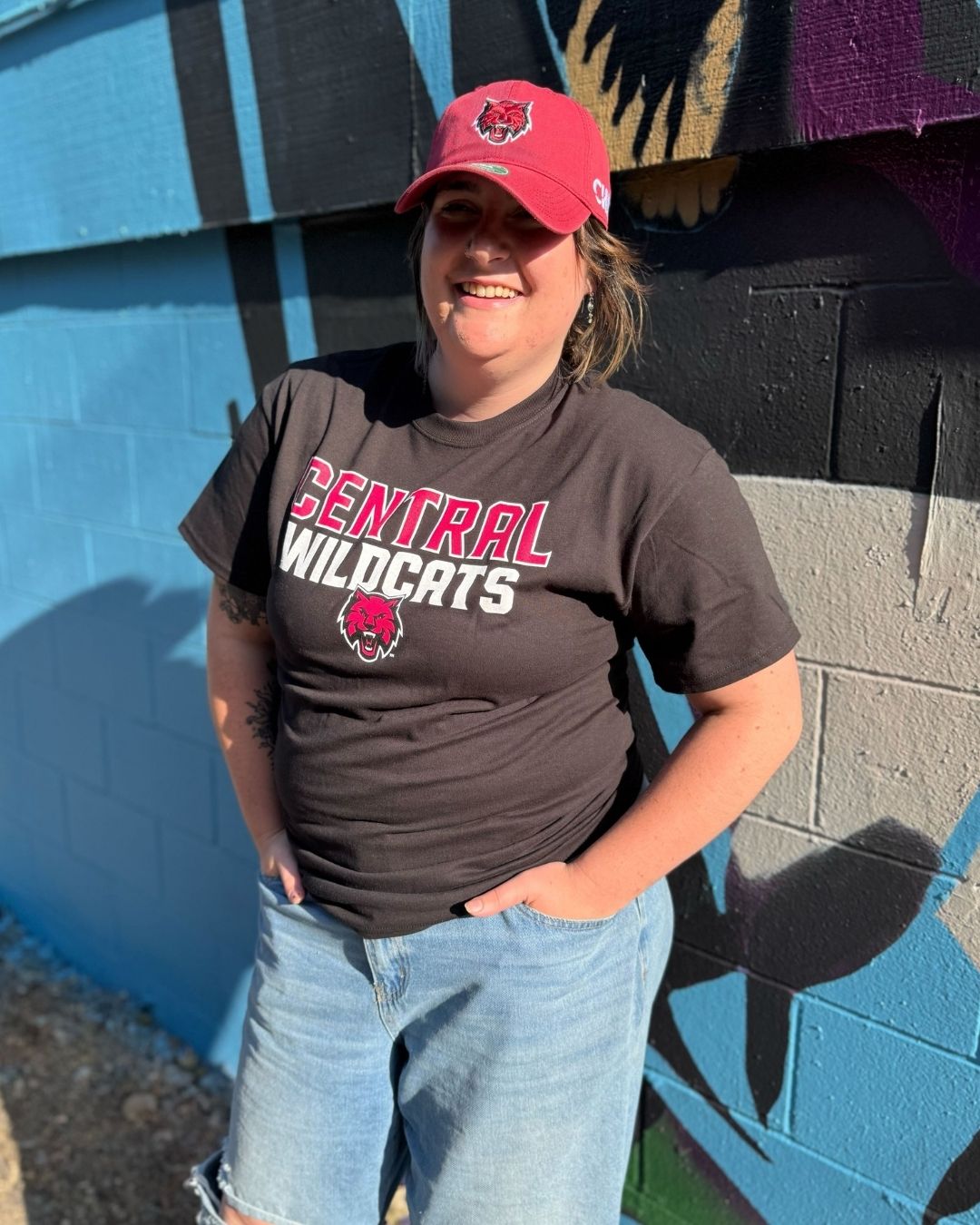 Central Wildcats College House Tee JB-40093_2